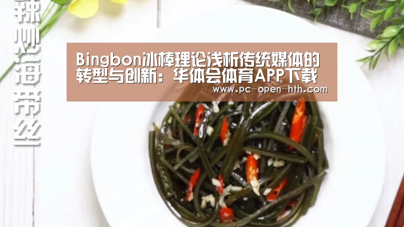 Bingbon冰棒理论浅析传统媒体的转型与创新:华体会体育APP下载官网(图1) 华体会体育官网入口
